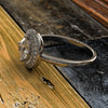 1.03ct Round Cut Diamond Gold Engagement Ring - 03US74